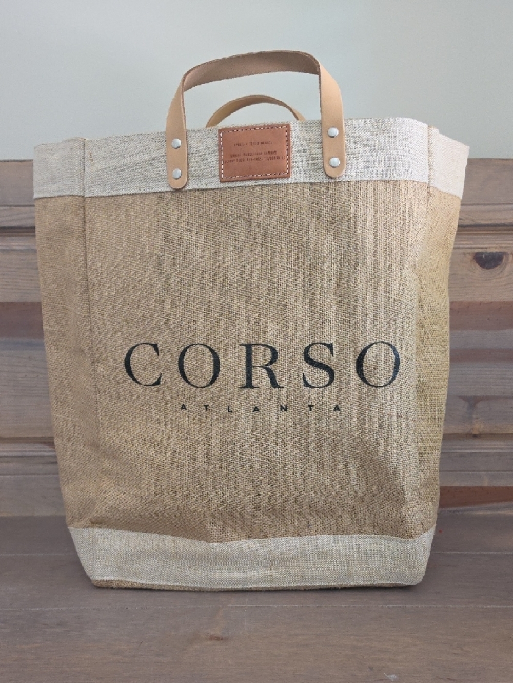 Apolis Global Citizen Market Bag for Corso Atlanta - Picture 5 of 13